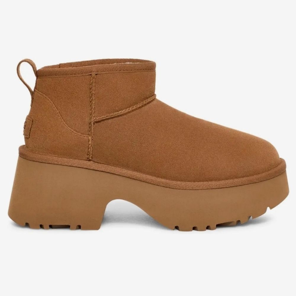 Ugg Classic Mini New Heights Boot- Chestnut